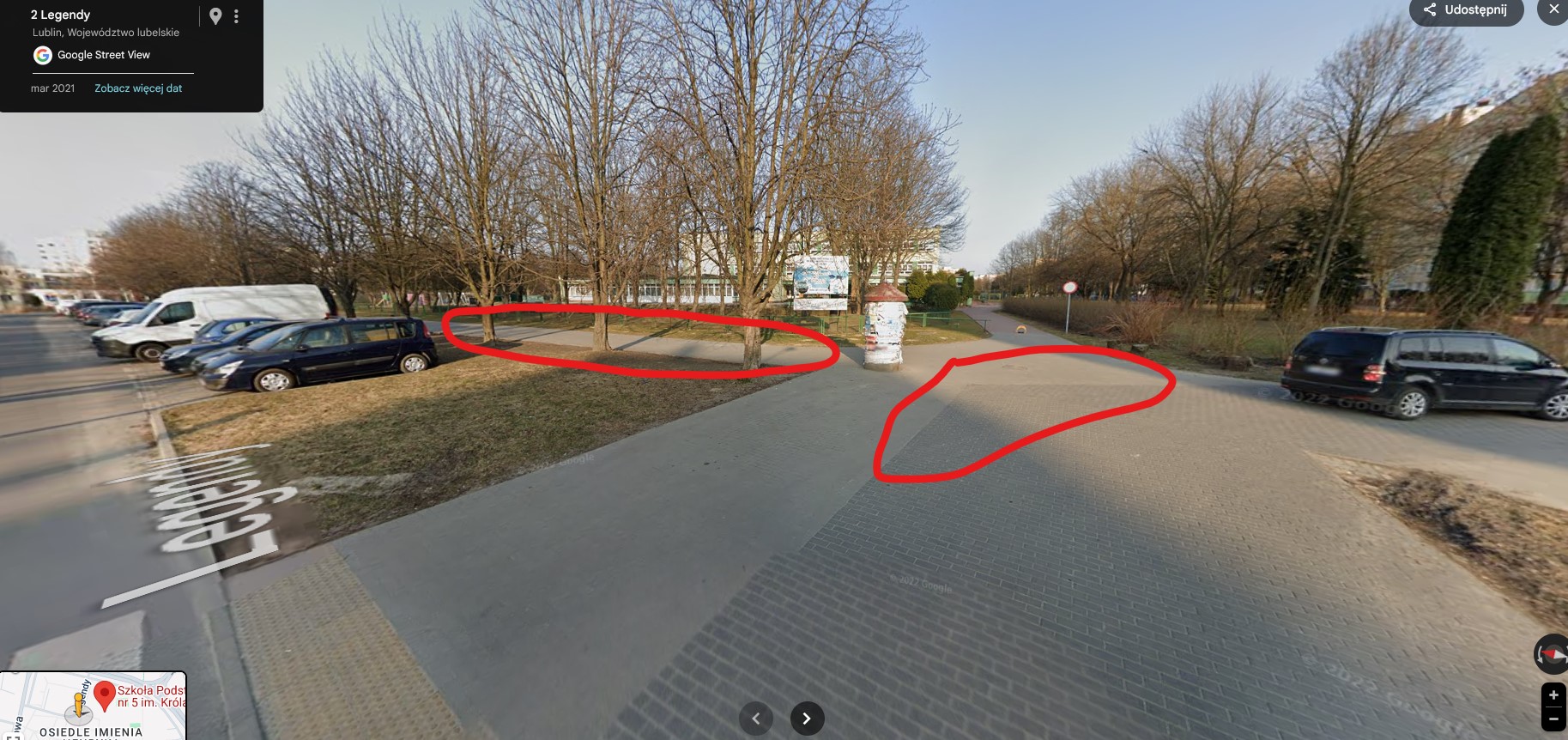 Problem nr 1 - Street View